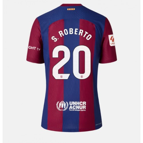 Maillot de foot Barcelona Sergi Roberto #20 Domicile Femmes 2023-24 Manches Courte